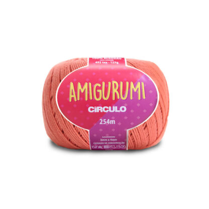 Z- FIO LINHA AMIGURUMI CÍRCULO 254m COR 4092 ORGANZA ROSÊ